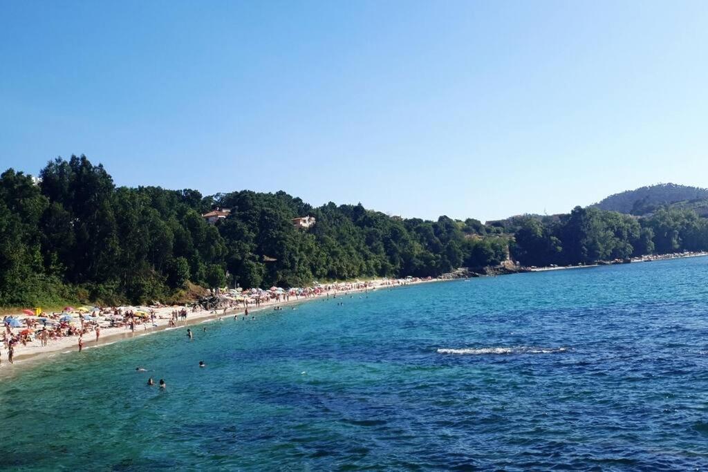 Piso Vistas Al Mar 2. Playa Aguete. Rias Baixas Leilighet Marín Eksteriør bilde